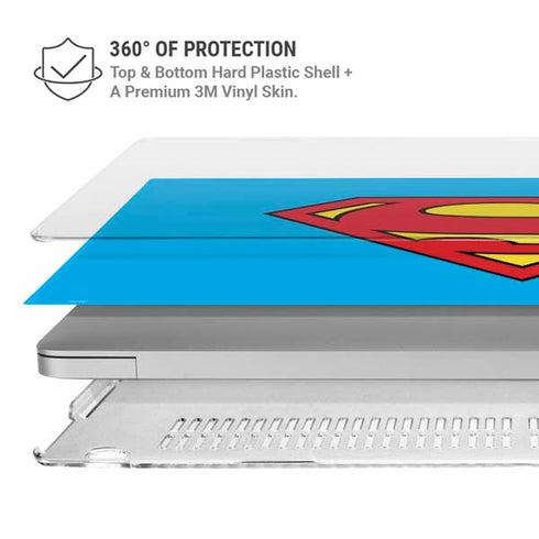 DC Comics Superman Official Logo MacBook Air 15in (2023-2025) Case plus Skin