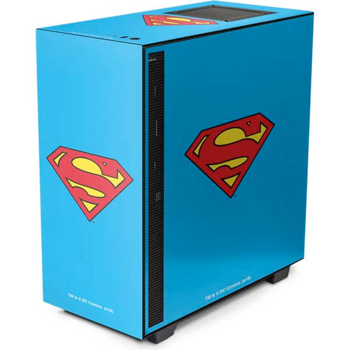 DC Comics Superman Official Logo NZXT H510 Compact ATX Mid-Tower Case Skin
