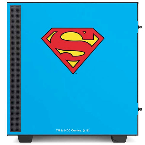 DC Comics Superman Official Logo NZXT H510 Compact ATX Mid-Tower Case Skin