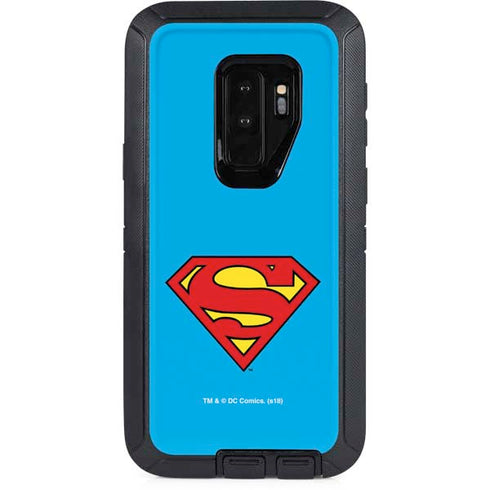 DC Comics Superman Official Logo Otterbox Defender Galaxy Skin