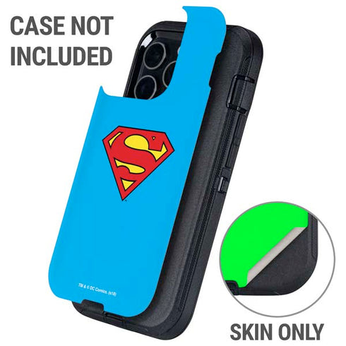 DC Comics Superman Official Logo Otterbox Defender iPhone Skin