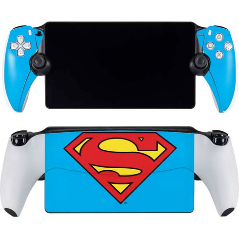 DC Comics Superman Official Logo PlayStation Portal Remote Player Skin