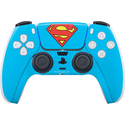 DC Comics Superman Official Logo PS5 Controller Skin