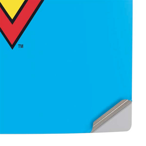 DC Comics Superman Official Logo PS5 Slim Digital Edition Console Skin