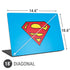 DC Comics Superman Official Logo Universal Laptop 18in (14.6 x 10.6in) Skin