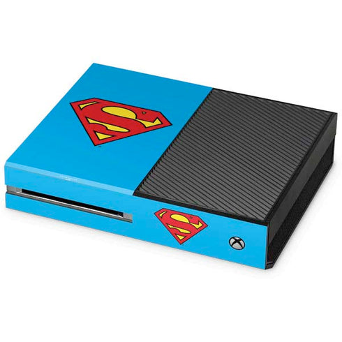DC Comics Superman Official Logo Xbox One Console Skin