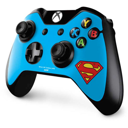 DC Comics Superman Official Logo Xbox One Controller Skin