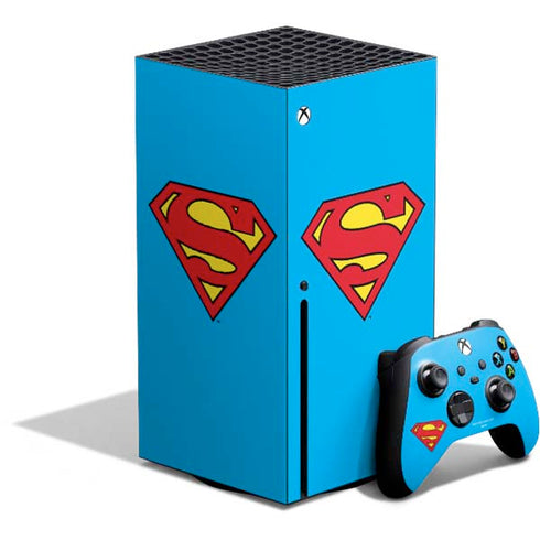 DC Comics Superman Official Logo Xbox Series X Bundle Skin
