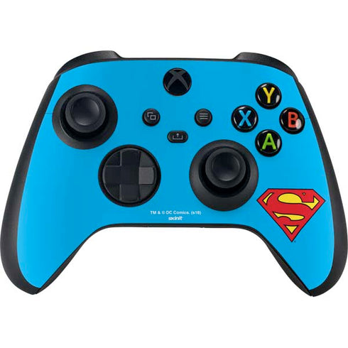 DC Comics Superman Official Logo Xbox Series X Controller Skin