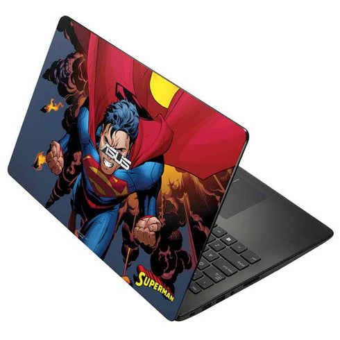 DC Comics Superman Action Flying Pose Asus X502CA 15.6 Skin