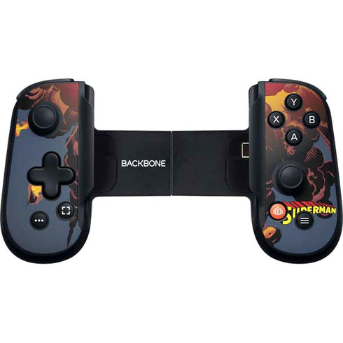 DC Comics Superman Action Flying Pose Backbone One for iPhone Game Controller Skin