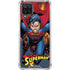 DC Comics Superman Action Flying Pose Galaxy A12 Clear Case