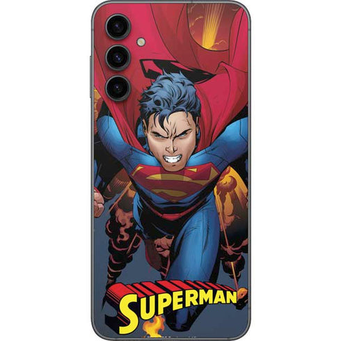 DC Comics Superman Action Flying Pose Galaxy A14 5G Skin