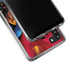 DC Comics Superman Action Flying Pose Galaxy A21 Clear Case