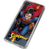 DC Comics Superman Action Flying Pose Galaxy A21 Clear Case