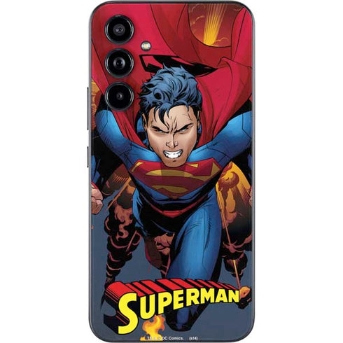 DC Comics Superman Action Flying Pose Galaxy A54 5G Skin