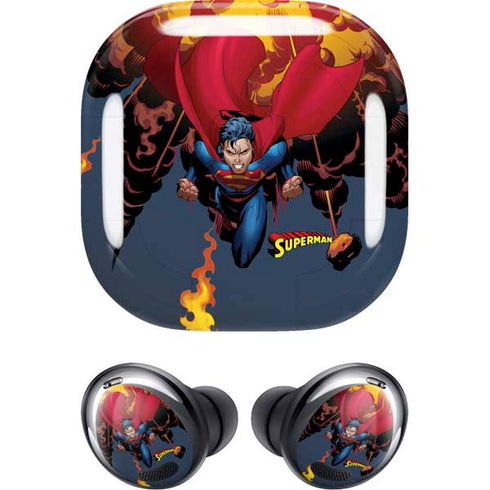 DC Comics Superman Action Flying Pose Galaxy Buds Pro Skin
