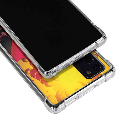 DC Comics Superman Action Flying Pose Galaxy Note20 5G Clear Case
