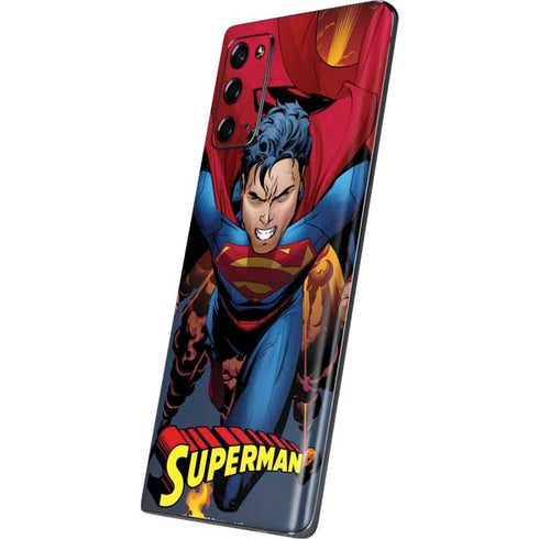 DC Comics Superman Action Flying Pose Galaxy Note20 5G Skin