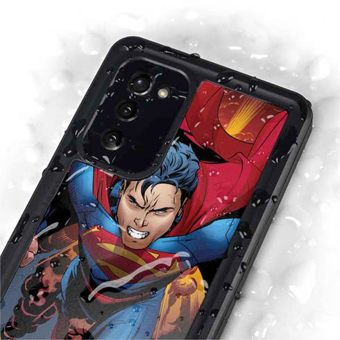 DC Comics Superman Action Flying Pose Galaxy Note20 5G Waterproof Case