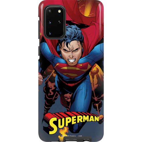 DC Comics Superman Action Flying Pose Galaxy S20 Plus Pro Case