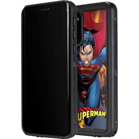 DC Comics Superman Action Flying Pose Galaxy S20 Plus Waterproof Case