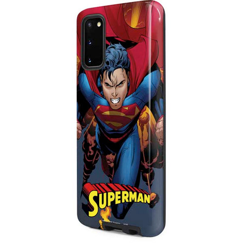 DC Comics Superman Action Flying Pose Galaxy S20 Pro Case