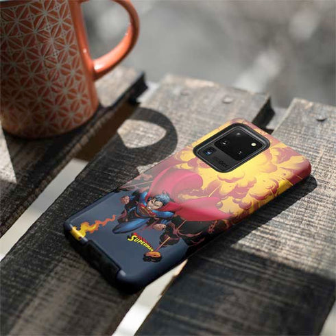 DC Comics Superman Action Flying Pose Galaxy S20 Ultra 5G Pro Case