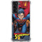 DC Comics Superman Action Flying Pose Galaxy S21 5G Clear Case