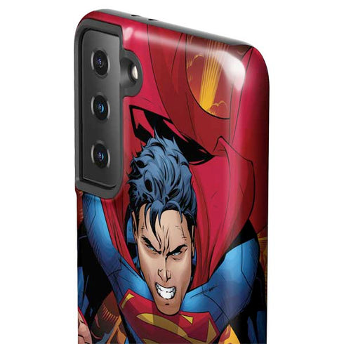 DC Comics Superman Action Flying Pose Galaxy S21 Plus 5G Pro Case
