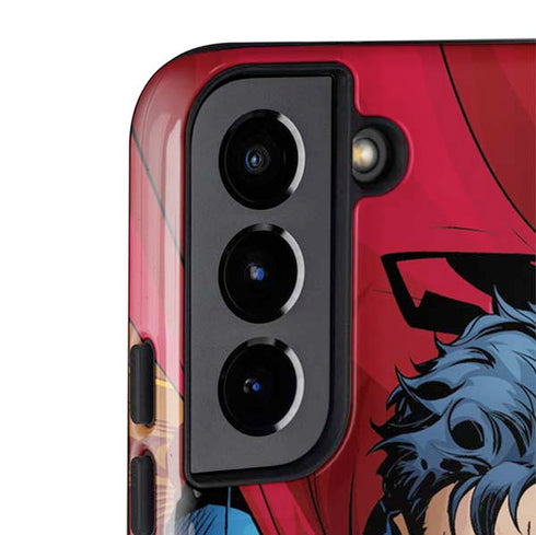 DC Comics Superman Action Flying Pose Galaxy S22 Plus Pro Case