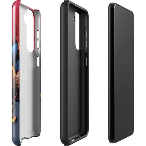 DC Comics Superman Action Flying Pose Galaxy S22 Plus Pro Case