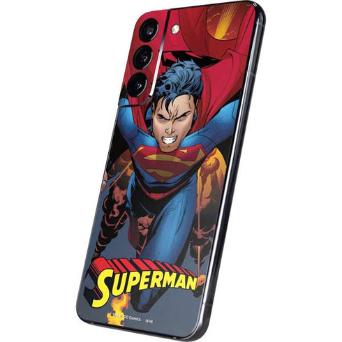 DC Comics Superman Action Flying Pose Galaxy S22 Plus Skin