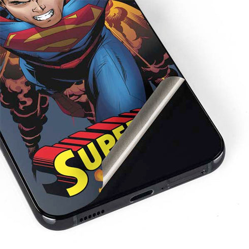 DC Comics Superman Action Flying Pose Galaxy S22 Plus Skin