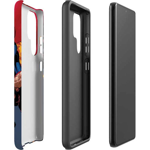 DC Comics Superman Action Flying Pose Galaxy S22 Ultra Pro Case
