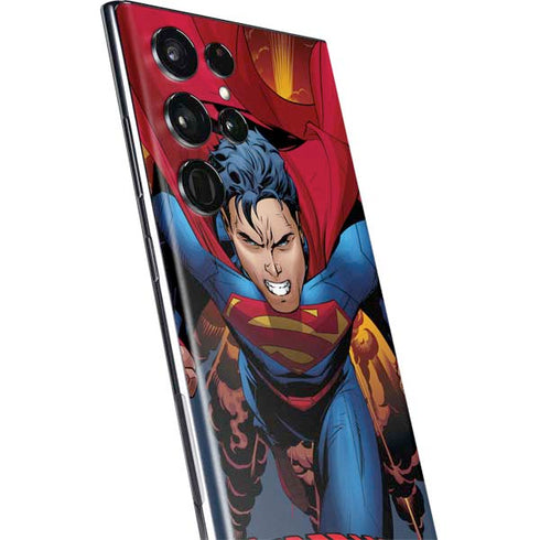 DC Comics Superman Action Flying Pose Galaxy S22 Ultra Skin
