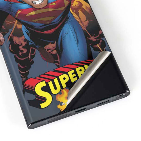 DC Comics Superman Action Flying Pose Galaxy S22 Ultra Skin