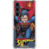 DC Comics Superman Action Flying Pose Galaxy S23 FE Clear Case