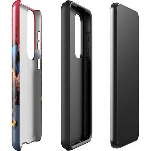 DC Comics Superman Action Flying Pose Galaxy S23 Plus Pro Case