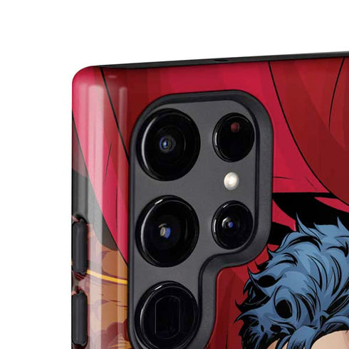 DC Comics Superman Action Flying Pose Galaxy S24 Ultra Impact Case