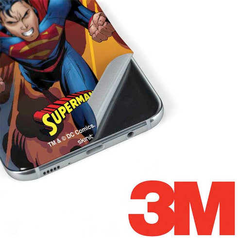 DC Comics Superman Action Flying Pose Galaxy S8 Skin