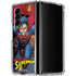 DC Comics Superman Action Flying Pose Galaxy Z Fold4 5G Clear Case