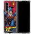 DC Comics Superman Action Flying Pose Galaxy Z Fold4 5G Clear Case