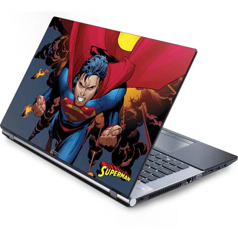 DC Comics Superman Action Flying Pose Generic Laptop Skin