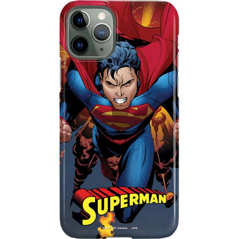 DC Comics Superman Action Flying Pose iPhone 11 Pro Lite Case