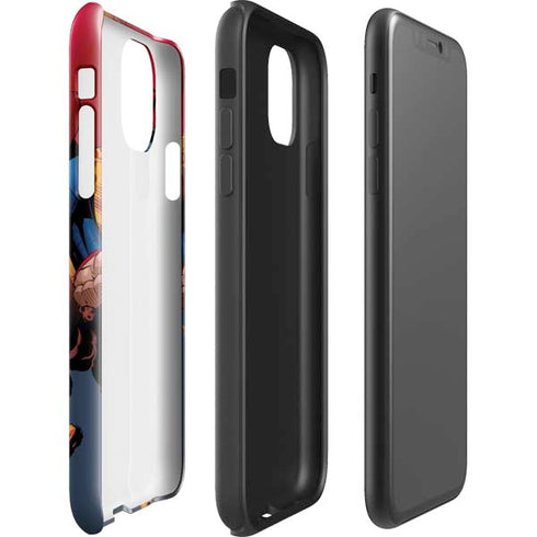 DC Comics Superman Action Flying Pose iPhone 11 Pro Max Impact Case