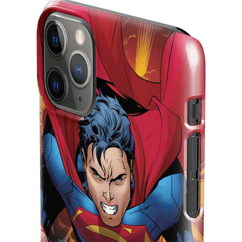 DC Comics Superman Action Flying Pose iPhone 11 Pro Max Lite Case