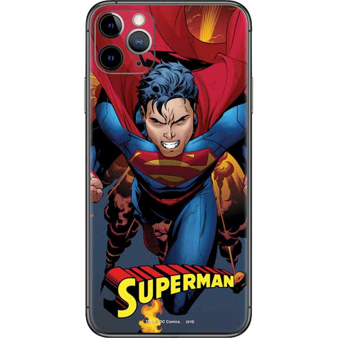 DC Comics Superman Action Flying Pose iPhone 11 Pro Max Skin