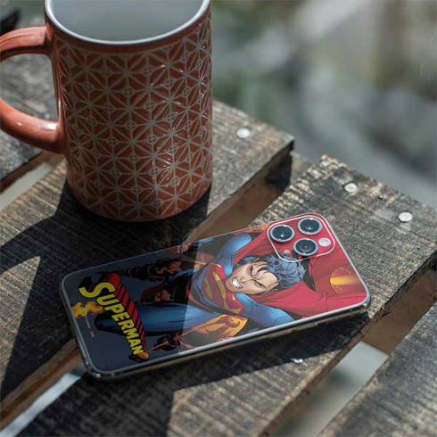 DC Comics Superman Action Flying Pose iPhone 11 Pro Skin