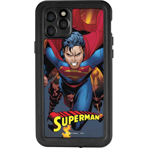 DC Comics Superman Action Flying Pose iPhone 11 Pro Waterproof Case